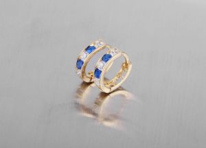 Arany bébi és gyermek fülbevaló 6mm a.k-15.4.14s-k - 