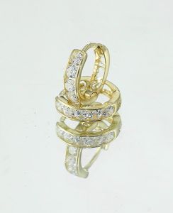 Arany bébi és gyermek fülbevaló 6mm a.f-13.4.11s-f - Arany baba fülbevaló - ezüs ékszer webáruház