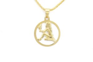 Arany medál áttört Szűz - 