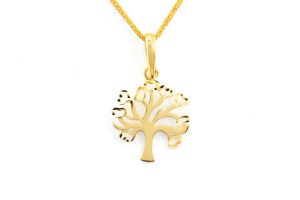 Arany medál életfa szívekkel - 