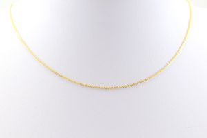 Arany nyaklánc Barbara 1mm - 