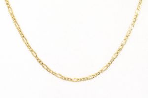 Férfi arany nyaklánc Figaro 4mm - 